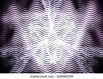 Abstract digital background. Circles, dots. Vector clip art.