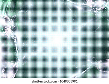 Abstract digital background. Circles, dots. Vector clip art.