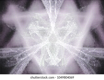 Abstract digital background. Circles, dots. Vector clip art.