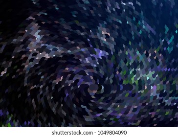 Abstract digital background. Circles, dots. Vector clip art.