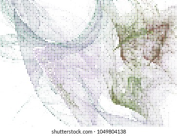 Abstract digital background. Circles, dots. Vector clip art.