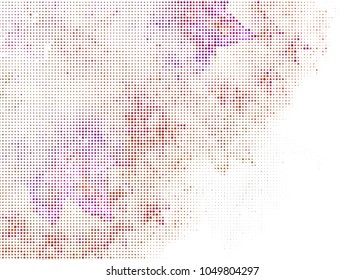Abstract digital background. Circles, dots. Vector clip art.