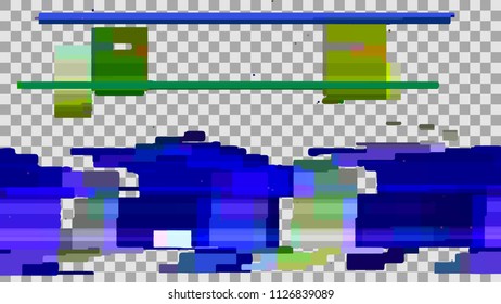 Abstract digital background color glitch. Technology design and style. Vector illustration.