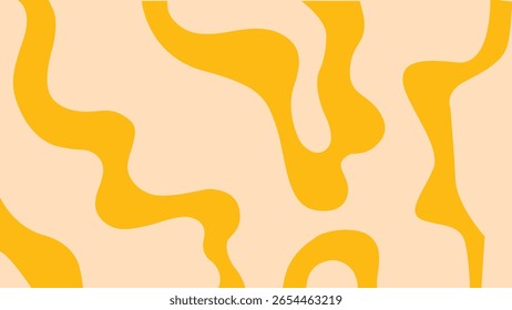Abstract digital background in cool blue tones with smooth organic shapes. Aesthetic and modern composition for design, tech, and branding use.