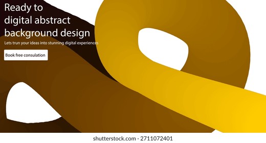 Abstractas diseño de fondo digital con Formas fluidas y visuales estéticos modernos