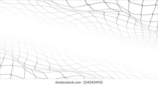 Abstractas fondo digital de puntos y líneas. Plexo gris brillante. Big data. Red o conexión. Tecnología. eps10.