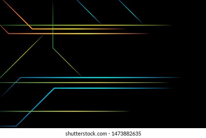abstract digital background geometry line with dashes