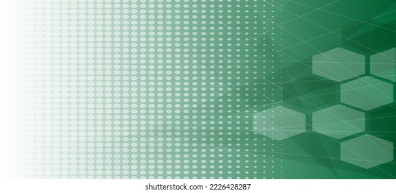 Resumen del fondo digital. Modernos círculos brillantes y fondo de patrón de puntos de medio tono para papel de pared, banner, plantilla de folleto, folleto, diseño y fondo. Concepto creativo abstracto, vector 