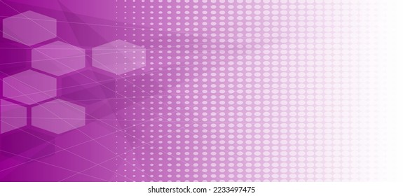 Abstract digital background. Modern bright circles and halftone dots pattern background for wallpaper, banner, leaflet template, brochure, layout and backdrop. Creative abstract concept, vector 