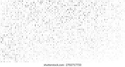 Fondo digital Abstractas con unos y ceros. Patrón gráfico de Vector con código binario
