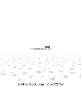 Abstract digital background with a perspective. Vector illustration - eps10