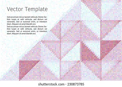 abstract digital background with rectangular swatches grouped by color