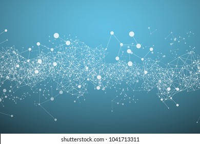 Abstract digital background with technology circuit board texture. Electronic motherboard. Communication and engineering concept.illustration. 