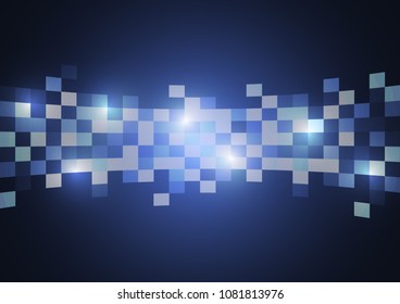 Abstract digital background with technology circuit board texture. Electronic motherboard illustration. Communication and engineering concept. Vector illustration