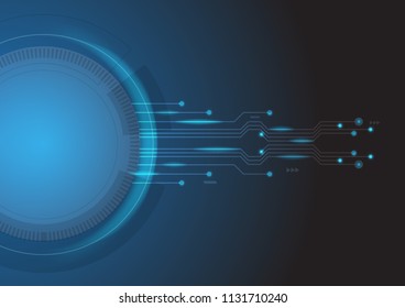 Abstract digital background with technology circuit board texture.