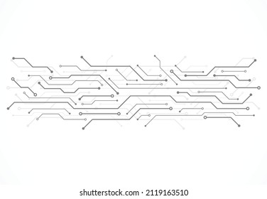 Abstract digital background with technology circuit board texture. Electronic motherboard illustration. Communication and engineering concept. Vector illustration