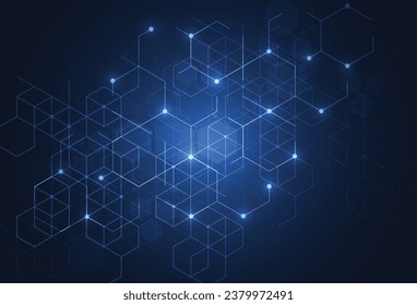 Abstract digital background with technology circuit board texture. Electronic motherboard illustration. Communication and engineering concept. Vector illustration