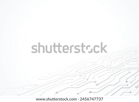 Abstract digital background with technology circuit board texture. Electronic motherboard illustration. Communication and engineering concept. Vector illustration