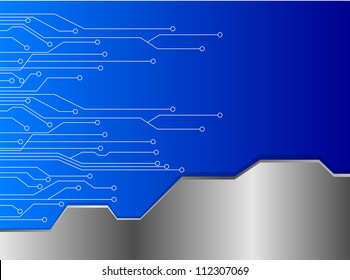 Abstract digital background - vector illustration