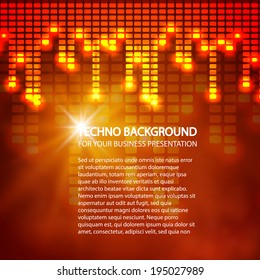 Abstract digital background. Vector illustration