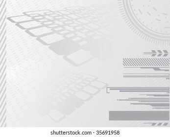 abstract digital background, vector illustration