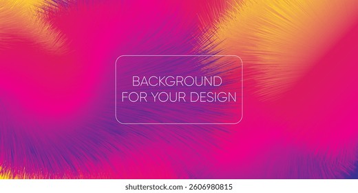 Abstract digital background with vibrant pink, purple, and yellow gradient texture and dynamic brushstroke effect