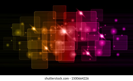 Abstract digital background for your creativity. Bright texture of squares.