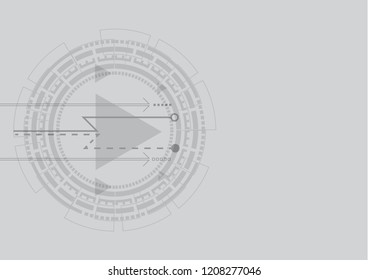 Abstract Digital background.Business growth transformation to digital and Successful financial technology.