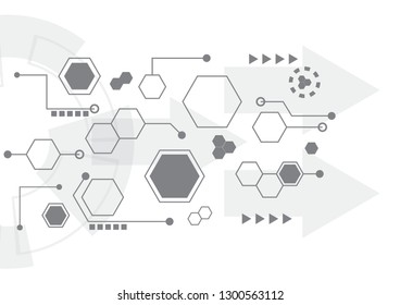 Abstract Digital background.Business growth transformation to digital and Successful financial technology.