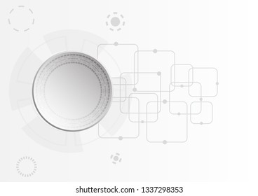 Abstract Digital background.Business growth transformation to digital and Successful financial technology.