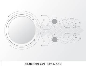 Abstract Digital background.Business growth transformation to digital and Successful financial technology.