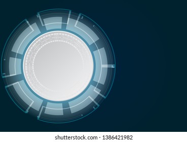 Abstract Digital background.Business growth transformation to digital and Successful financial technology.