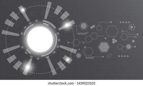 Abstract Digital background.Business growth transformation to digital and Successful financial technology.