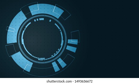 Abstract Digital background.Business growth transformation to digital and Successful financial technology.