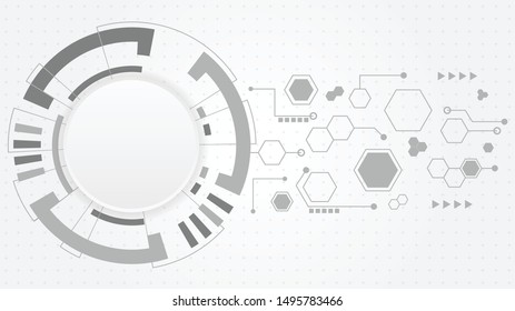 Abstract Digital background.Business growth transformation to digital and Successful financial technology.