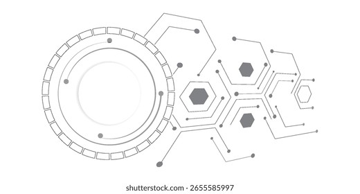 Abstract Digital background.Business growth transformation to digital and Successful financial technology.