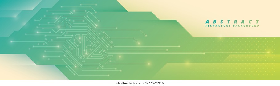 Abstraktes digitales Bannerdesign im modernen futuristischen Stil. Vektorgrafik.
