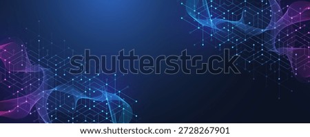 Abstract digital blockchain cube blocks concept. 3D big data cubes quantum computer technology idea. Artificial intelligence data core cubes design element