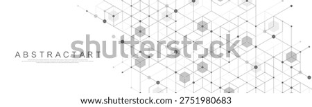 Abstract digital blockchain cube blocks concept. 3D big data cubes quantum computer technology idea. Artificial intelligence data core cubes design element.