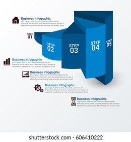 Abstract Digital Business Sphere Infographic