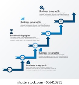 Abstract Digital Business Sphere Infographic