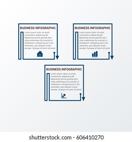 Abstract Digital Business Sphere Infographic