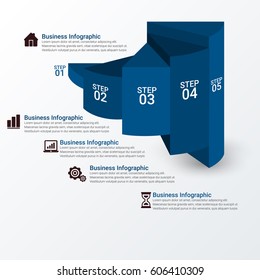 Abstract Digital Business Sphere Infographic