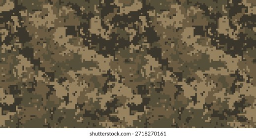 Abstractas patrón de camuflaje digital.  Perfecto para fondos, textiles o diseños de temática militar.