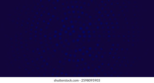 Abstract Digital Circles of Particles with Noise. Futuristic Circular Sound Wave. Big Data Visualization modern art
