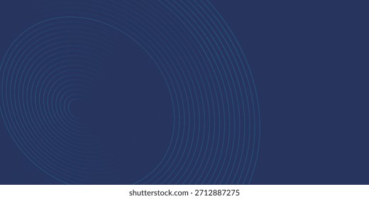 Abstract Digital Circles of Particles with Noise. Futuristic Circular Sound Wave. Big Data Visualization. 3D Virtual Space VR Cyberspace. Crypto Currency Concept. Vector Illustration.