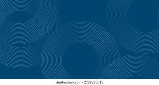 Abstract Digital Circles of Particles with Noise. Futuristic Circular Sound Wave. Big Data Visualization. 3D Virtual Space VR Cyberspace. Crypto Currency Concept. Vector Illustration.