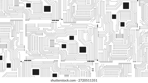 Abstrakter Hintergrund der digitalen Leiterplatte.