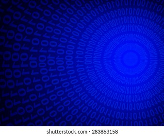 abstract digital code