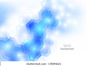 Abstract digital color background. Vector